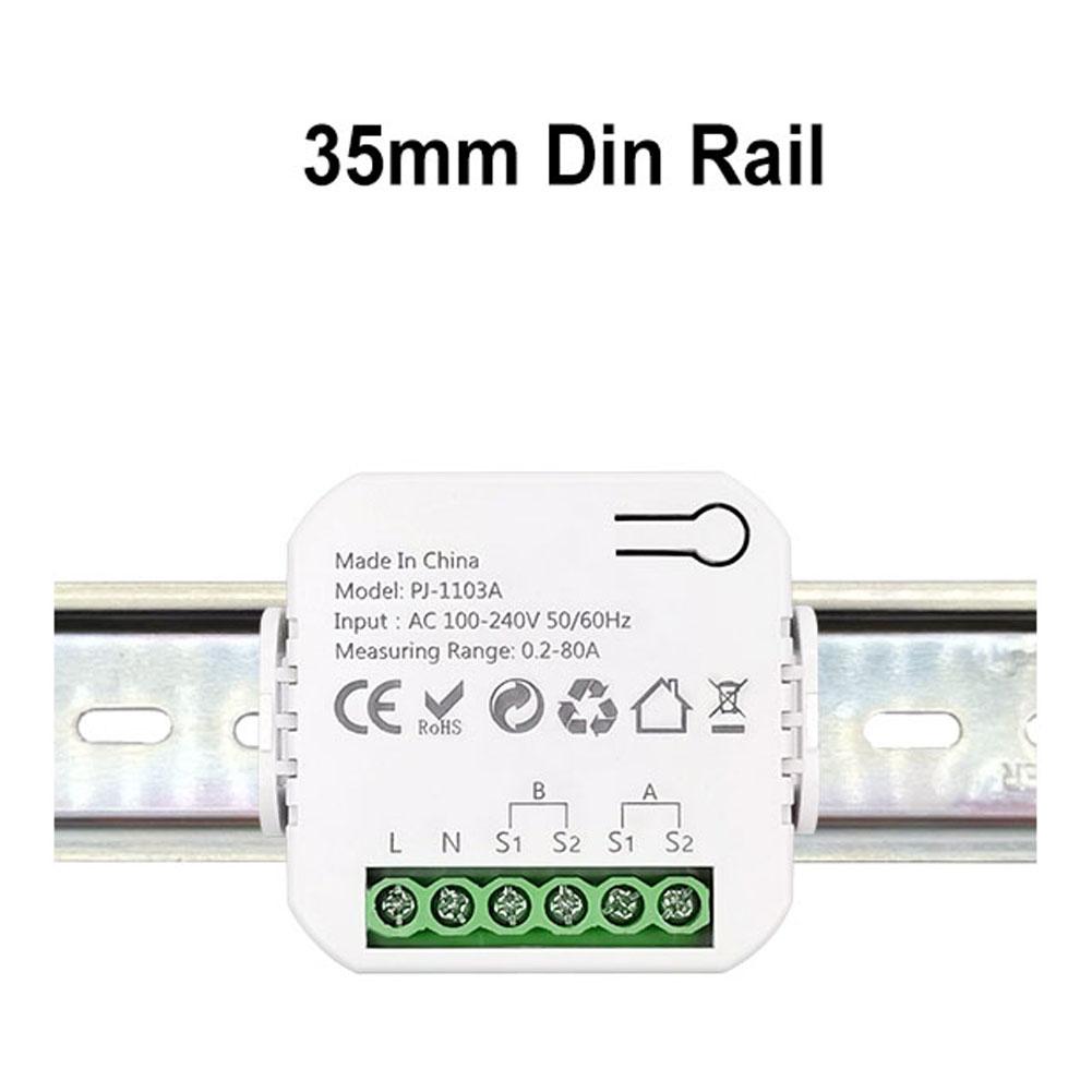 Tuya WiFi Energy Switch Multifunction Power Voltage Current Meter Mobilephone APP Realtime Power