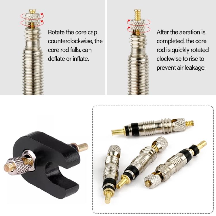 Durability Aluminum Valves Stem Reliability Aluminum Alloys Valves for Enhancing Cycling Experiences