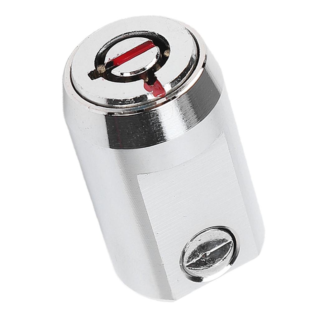 Heavy Duty Roller Door Cylinder Lock with 3 Aluminum Alloy Keys Tubular Mechanism Push Lock for Storage Unit