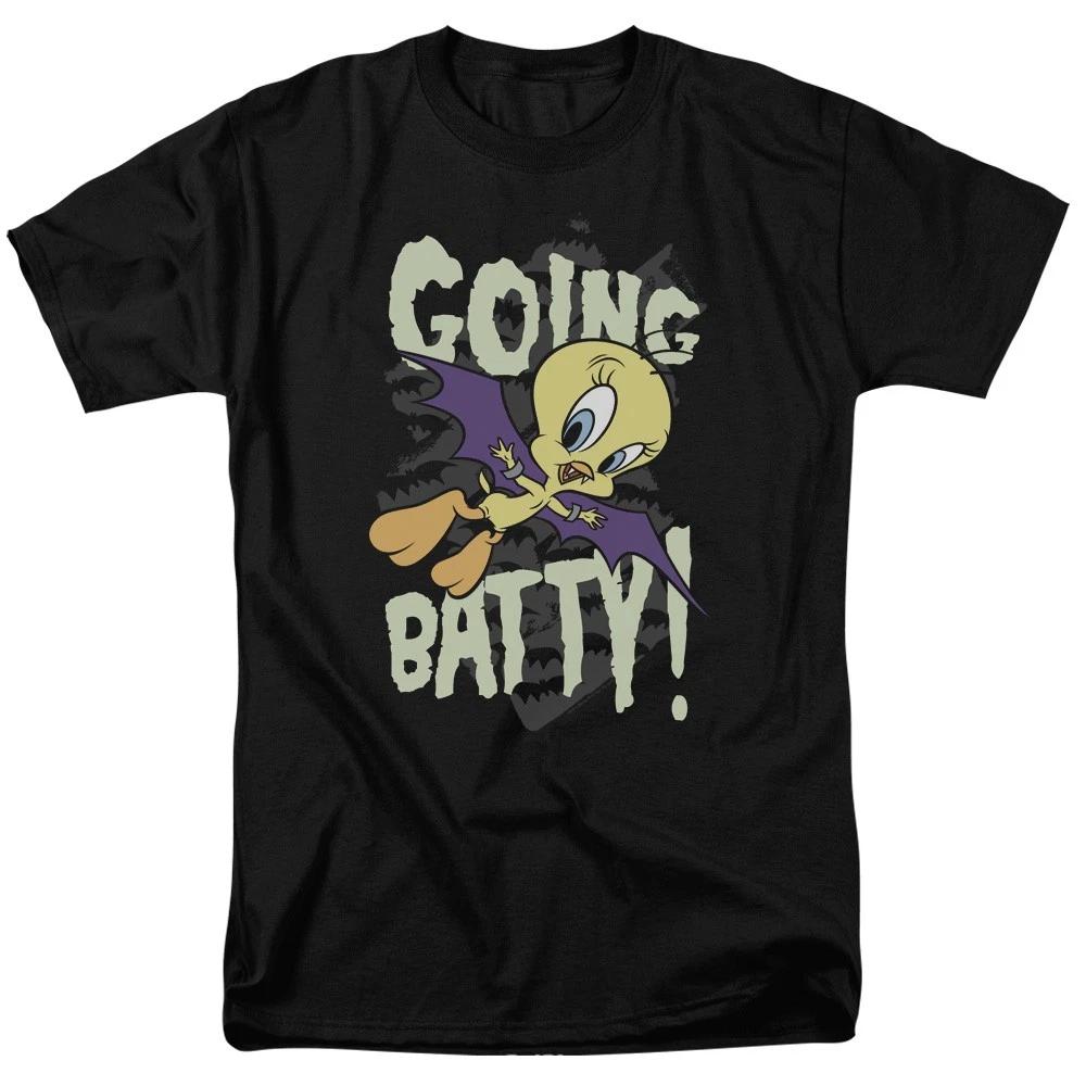 Looney Tunes - Going Batty - Unisex Short Sleeve Children s T-shirt - Black 140