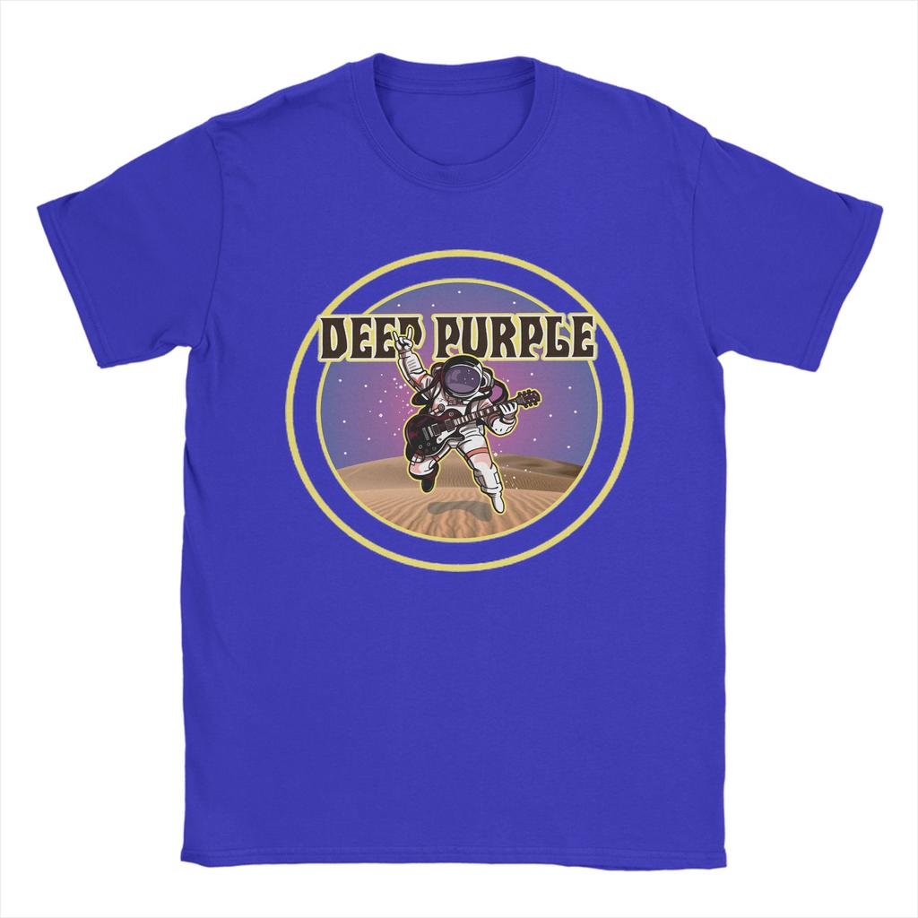 Unisex Band Deep Purple Art T Shirt Cotton Clothing Humorous Short Sleeve Crew Neck Tee Shirt Original TShirts