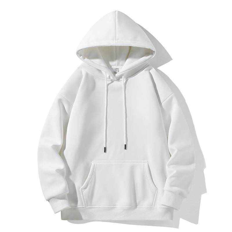 Unisex Autumn/Winter Silver Fox Velvet Hooded Sweatshirt: Trendy Streetwear Outerwear