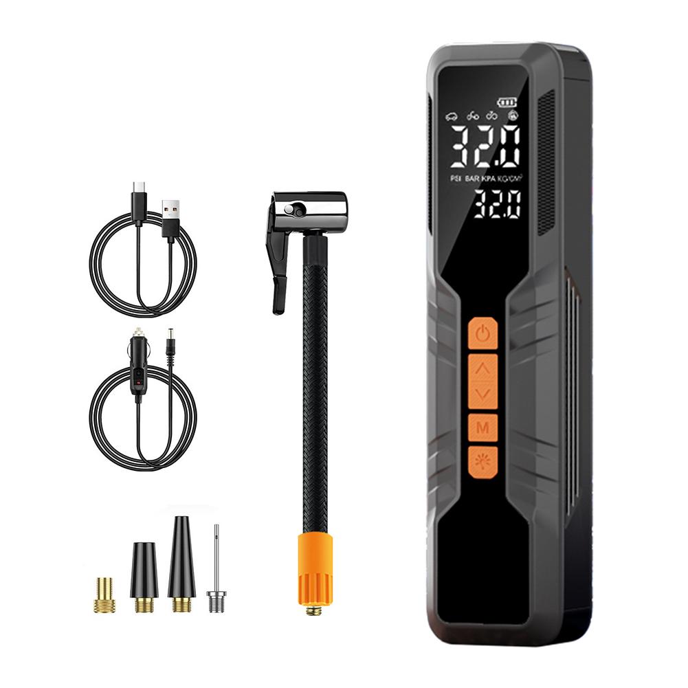 

Портативный воздушный компрессор 3x2000 мАч умный автомобильный насос для шин цифровой манометр ручной беспроводной надувной насос для накачивания шин