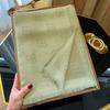 High Fashion Spring And Summer Long Silk Scarf Silk Shawl Scarf Fashion Versatile Tencel Cotton Letter Scarf