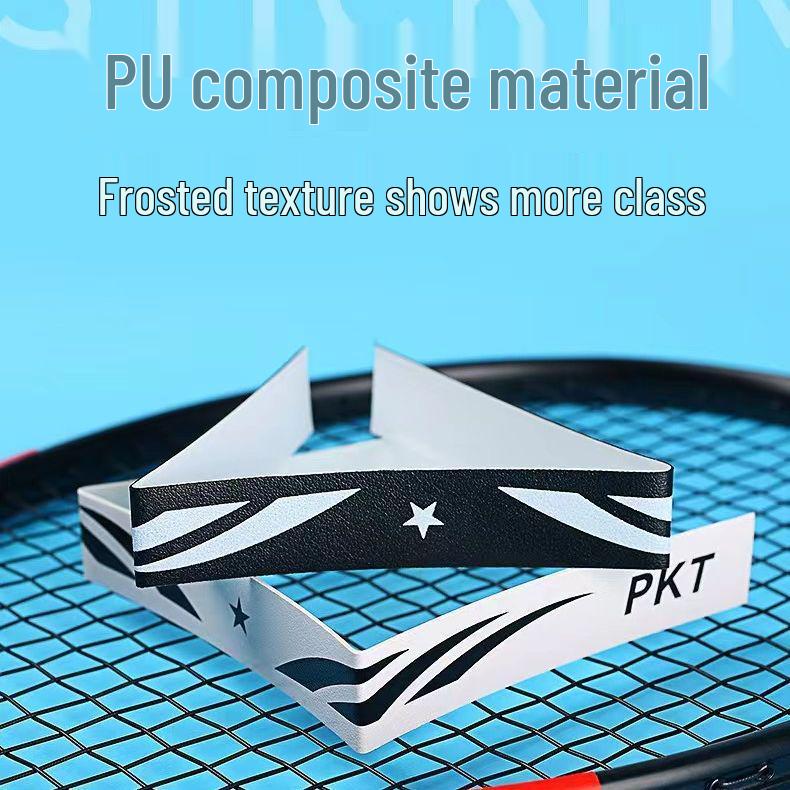 Badminton Racket Head Protection & Sweatband Wear-Resistant Strip