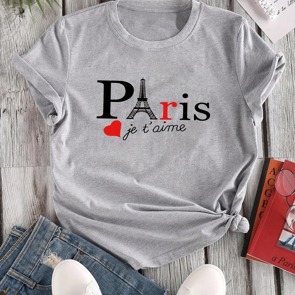 Letter Women's T-Shirts 3d Print T-Shirt Harajuku Casual Short Sleeve Top Tee O Neck Oversized Female Clothing