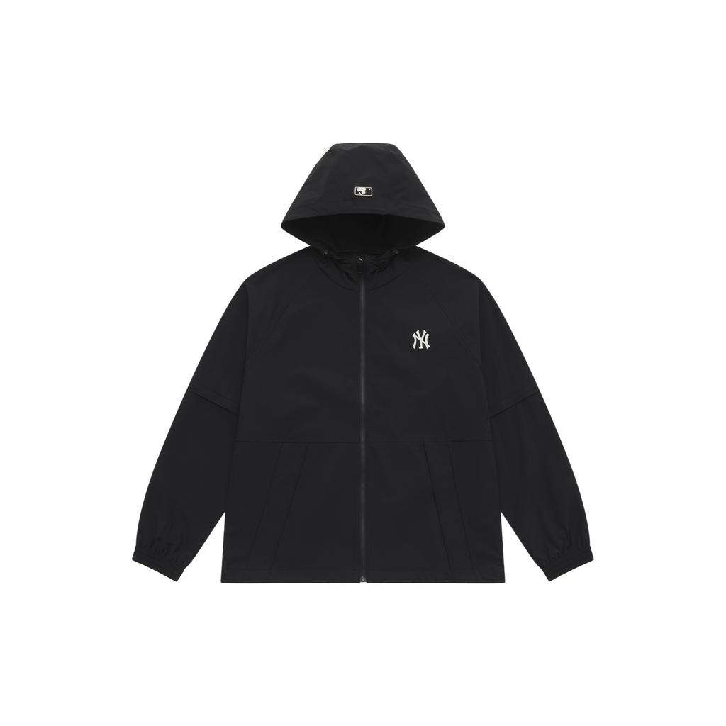 New MLB New York Yankees Basic Collection SS25 Jackets & Coats Unisex Black 3AWJB0153-50BKS