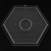 1 Pcs Square Round Hexagon Pegboards Transparent For 5Mm Hama Beads Diy Kids Toy