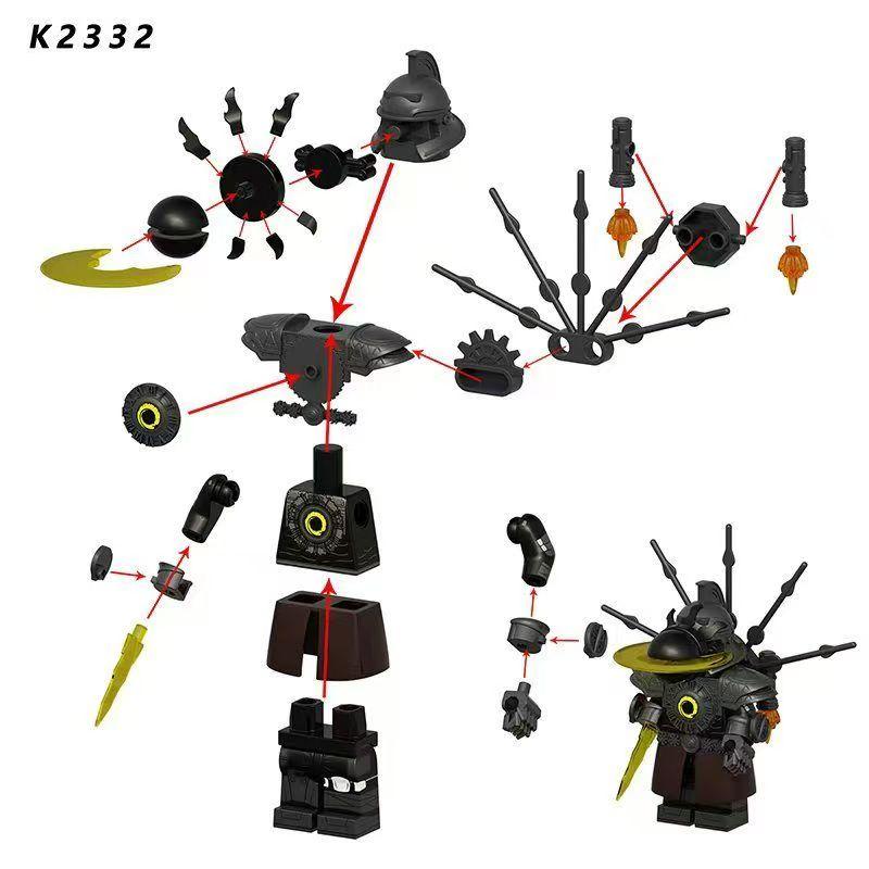 2026 New Skibidi Toilet Man Figures Blocks TvMan Titan Cameraman Speakerman Puzzle Bricks Action Figures Model Toy Birthday Gift