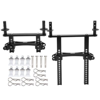 RC Car Front and Rear Shell Column for SCX10 90046/TRAXXAS TRX4/Redcat 1/10 RC CarBlack