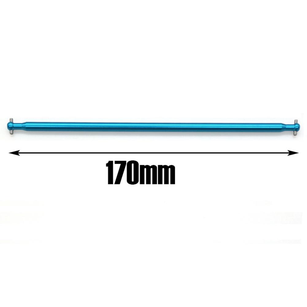 04003 Metal Centre Drive Shaft Dogbone 170mm for HSP 1:10 Upgrade Parts Truck BRONTOSAURUS 94111 94107 94170,Purple