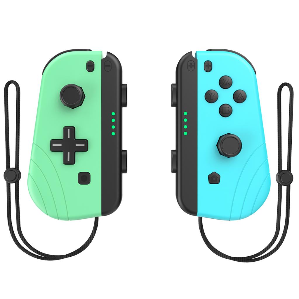 STORM WYRM Wireless Joycons Controller for Switch/OLED Including Vibration and Sensor Functions with Hand Ropes