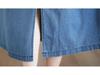 Plus Size Sleeveless Denim Vest Dress - Sweet, Casual, Blue Long Dress for Women