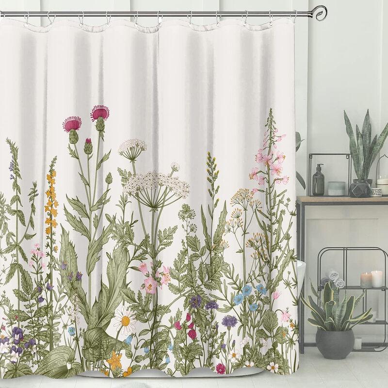 

Handun Plant & Flower Series Printed Shower Curtain