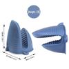 Heat-Resistant Non-Slip Silicone Oven Gloves & Bowl Clip