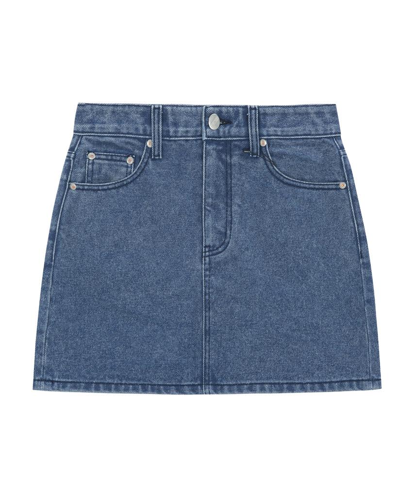 Pillogeulaem Berry Perry Pigment Navy Skirt