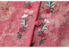 Stylish Casual Women's Chinese-Style Embroidered Floral Long Sleeve Shirt Jacket - Spring/Autumn Thin, Large Size, Stand Collar.