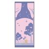 Marushin Face Sleeping At for Cute Character Face Face Bath Long 6405020400 Towel, "Rilakkuma Home" Girls, Bear, Towel, Towel, Towel, Towel, Cotton,