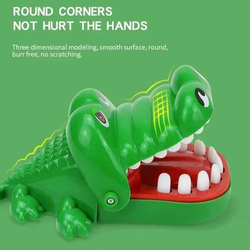 Crocodile Bite Finger Pinch Toy Classic Family Games Party Mischief Children's Developmental Lucky Games Stress Relief Toy 2025