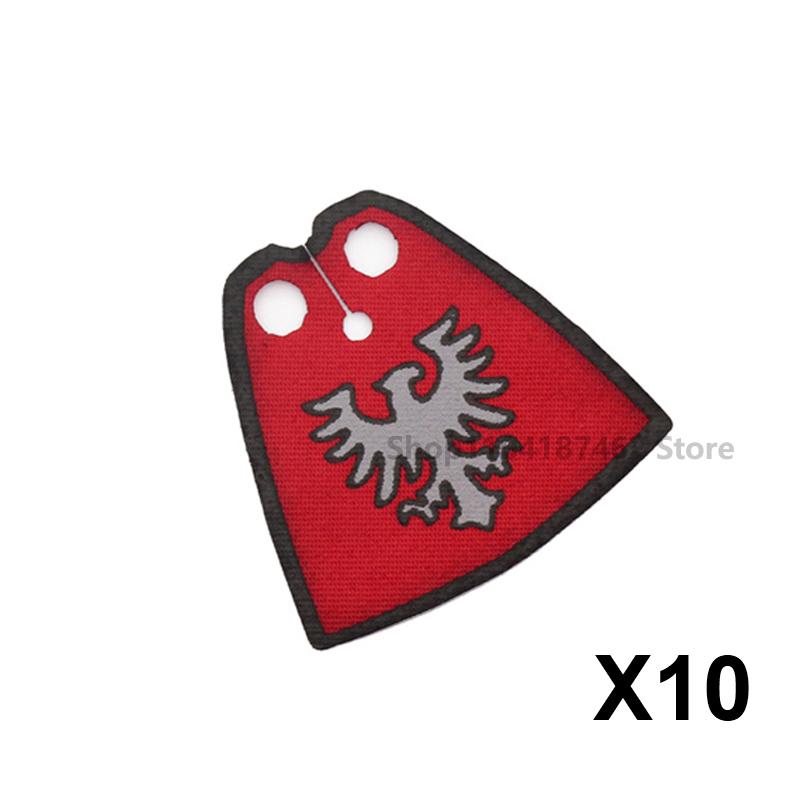 Medieval Roman Knight Legion Building Block Castle Green Dragon Forest Wolf War Horse Dragon Lion Shield Armor Cloak Brick Toys