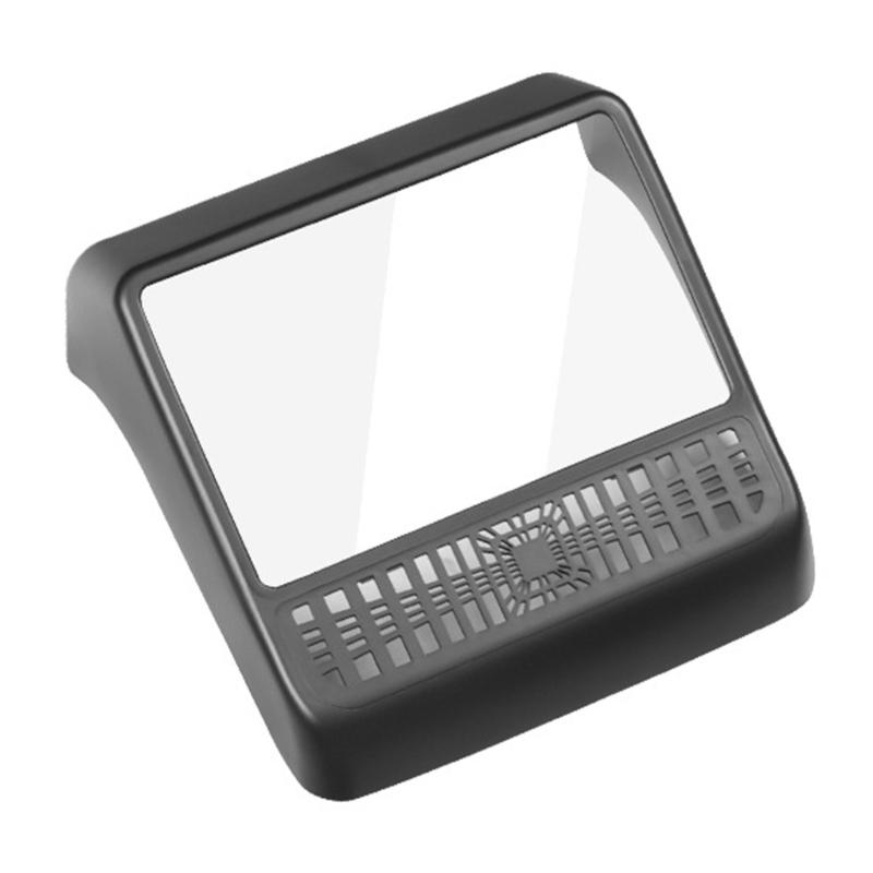 

Premium Quick Release ABS and Glass Air Vent Guard Cover for Rear Seat Protection and Enhanced Comfort in Automobiles 1