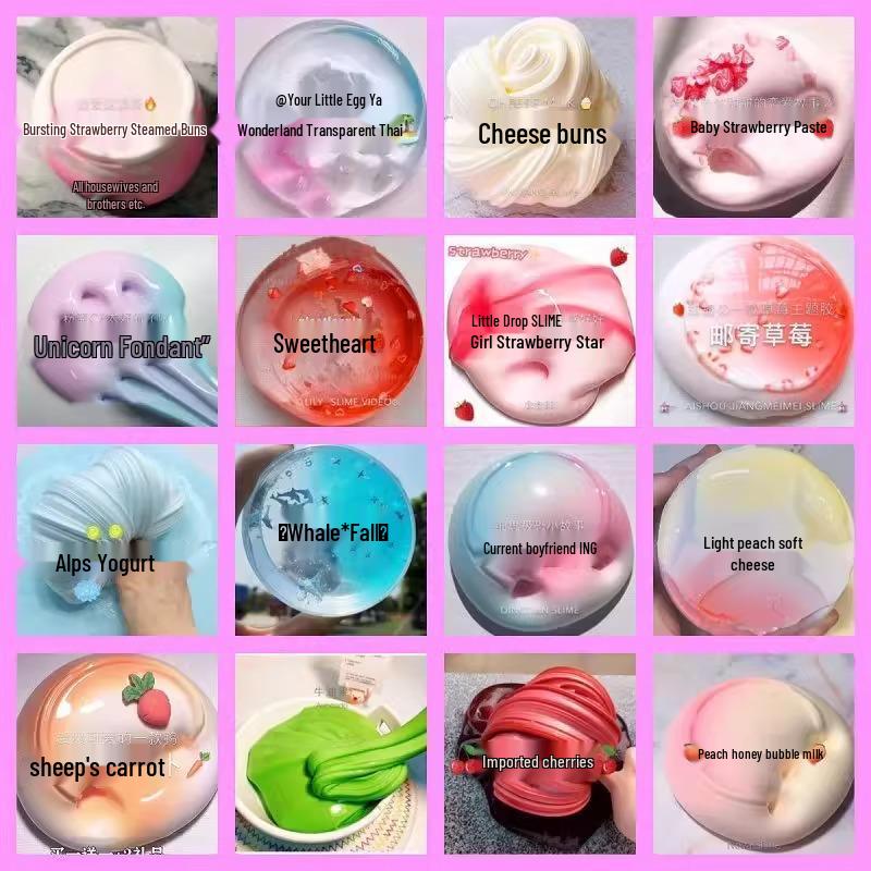 

Игрушка Слайм Пузырьковая Замазка для Детей – Разноцветная Грязь-Глина, Известная в Интернете Upgraded Formula [Random Style] 3 Boxes