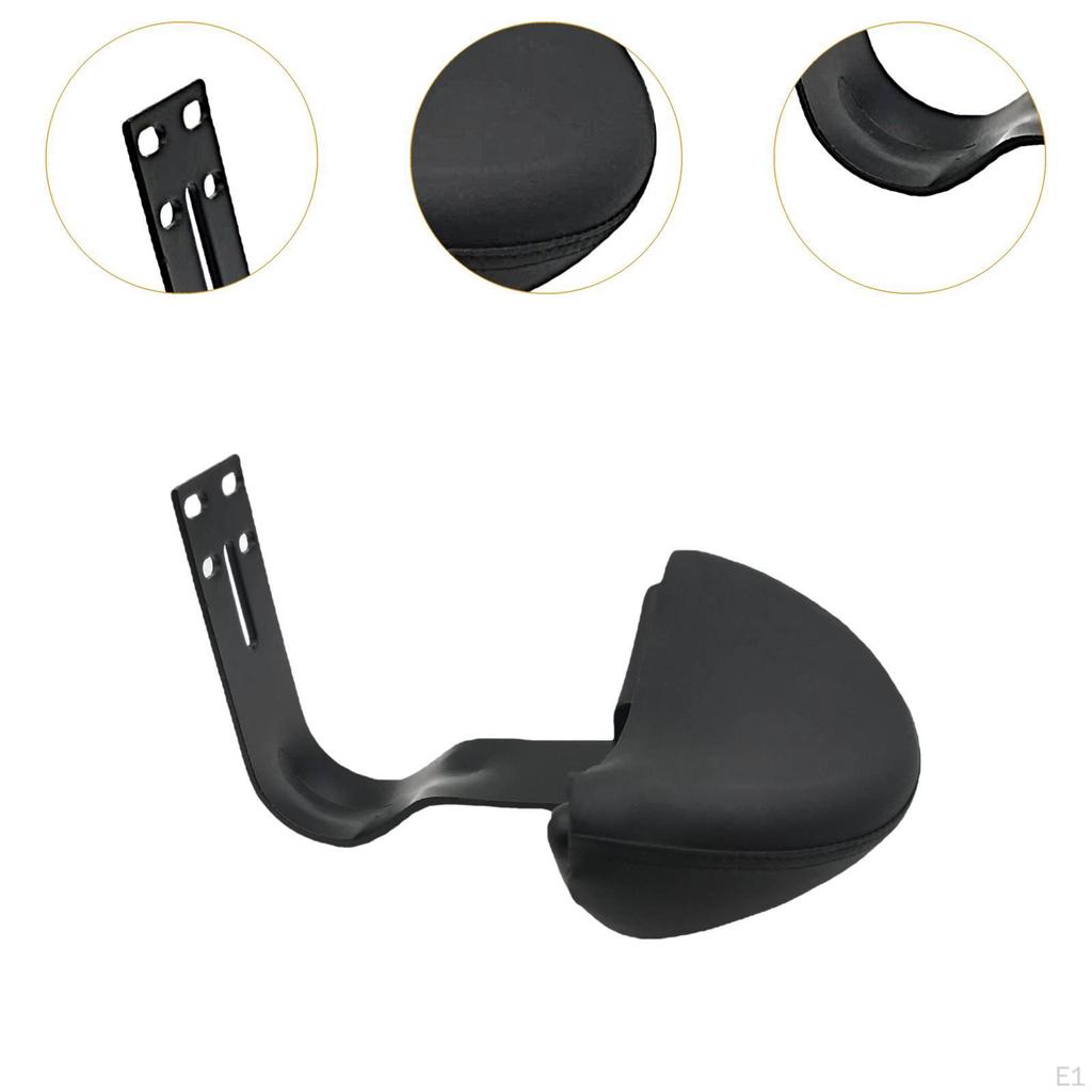 Passenger Backrest Back Rest Cushion Easy Installation Soft Comfortable Detachable