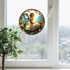Fun-JD055 Fairy Butterfly Balcony Glass Window Home Decoration Static Electricity Window Sticker