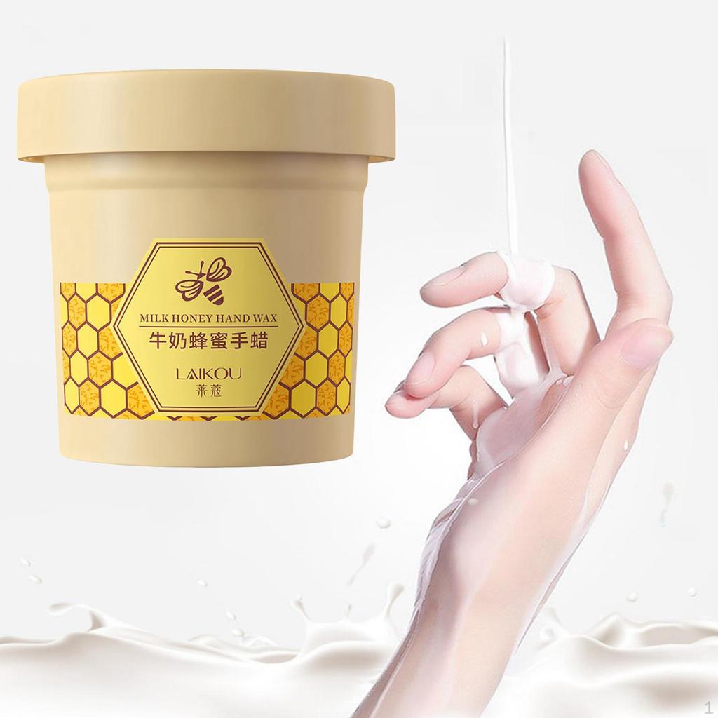 Peel Off Mask Soothing Milk Honey Hand Wax for Women Girl Holidays Birthdays