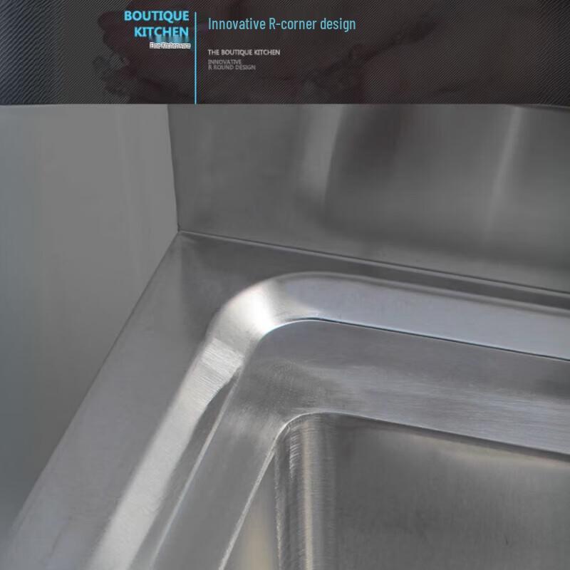Commercial Stainless Steel Single Basin Sink