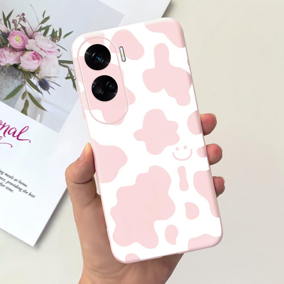 Case For Honor 90 Lite Honor X50i Cover Shockproof Back Coque Women Fashion Flower Butterfly Capas for Huawei Honor90 Lite Cover