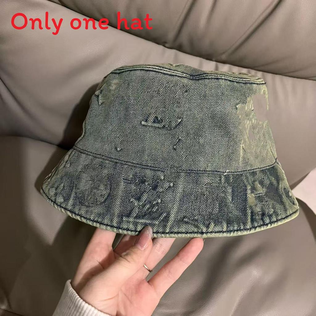 Denim Baseball Cap With Letter Print And Adjustable Fit For Casual Men Women