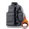 2025 winter fashion vest tooling vest thermal vest thickened overalls jacket feather cotton vest