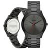 Men's Quartz Watch Waterproof Casual Stainless Steel Band Simple Stylish Japan
