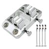 Heavy Duty Aluminum Welding Clamp With Jaw For Circuit Board Mounting Soldering Station Table Wire Welding Fixture Stand