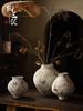 Retro Jingdezhen Ceramic Vase: Elegant Flower Arrangement for Living Room, Entryway, or Hotel Décor