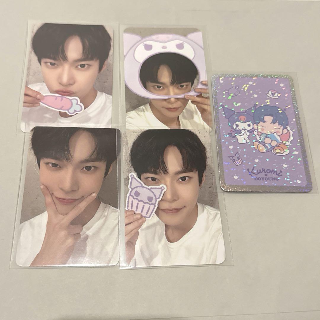 

[USED] nct doyoung trading card sanrio kuromi