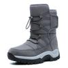 Winter velvet warm snow boots men's high-top cotton boots thickened non-slip high-top boots men's couple boots