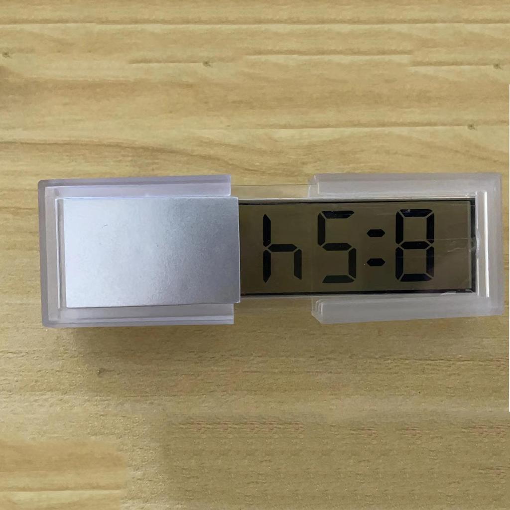 Høytemperaturbestandig biltermometer med sugekopp og gjennomsiktig LCD-skjerm