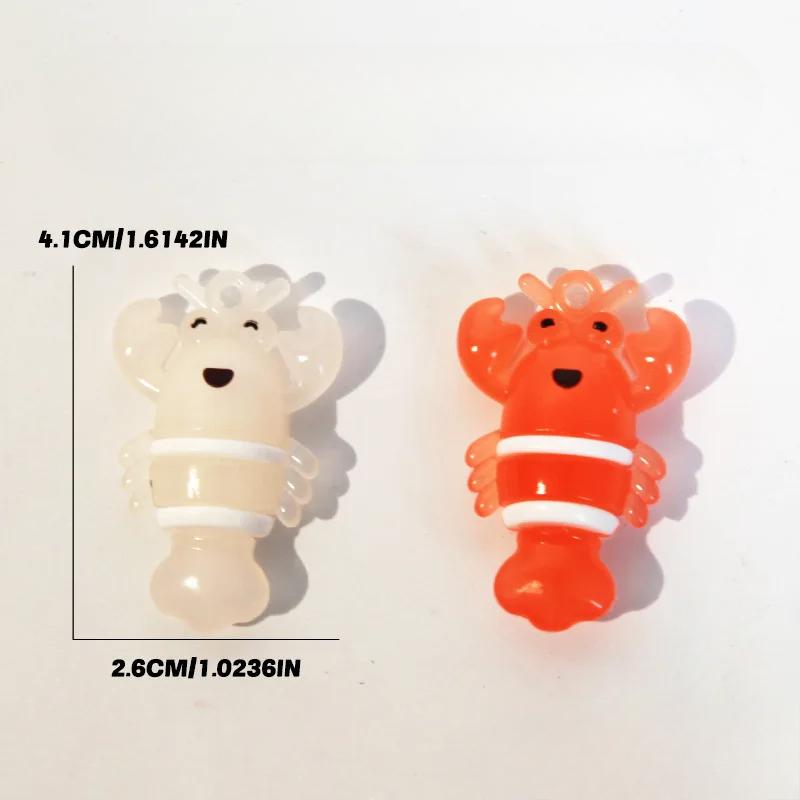 2PCS Color Changing Duck Crab Pig Animal Keychain with Temperature Sensitive Feature for Phones Car Decor Figurines Miniatures