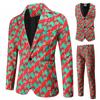 Men Adult Christmas Costumes Suit Funny Bachelor Party Suit Jacket Xmas