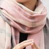 Fashionable Plaid Scarf for Women Autumn and Winter Imitation Cashmere Scarf Mid-length Warm Scarf Shawl Sweet Scarf Cute Scarf