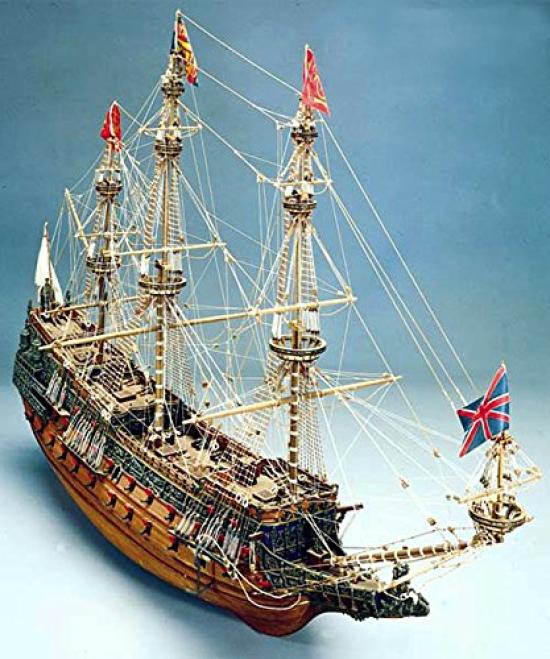 Mantua Model Imported Wooden Sailing Ship Model Mantua Model Sergal 787 Sovereign of the Seas