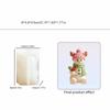 Flexible Chocolate Mold 3D Christmas Snowman Baking Mold Cute Candle Silicone Mold  DIY Making