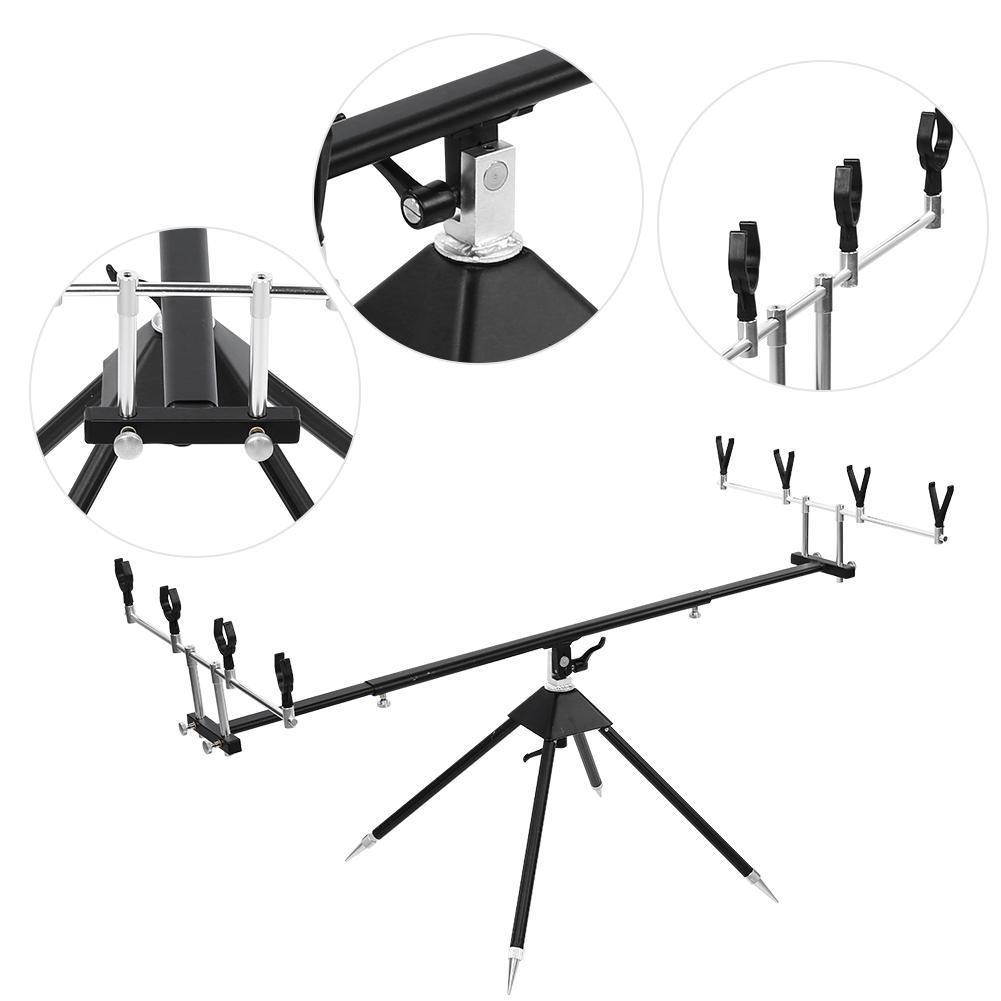 Reservoir Fishing Aluminium Alloy Sea Rod Quadripod Casting Rods Long Shot Tools