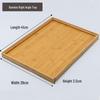 Rectangular Bamboo Wood Serving Tray