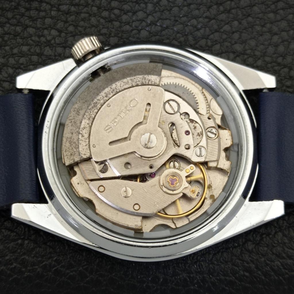 REFURBISHED SEIKO 5 AUTOMATIC 6309A VINTAGE JAPAN MENS BLUE DIAL WATCH A441146-4
