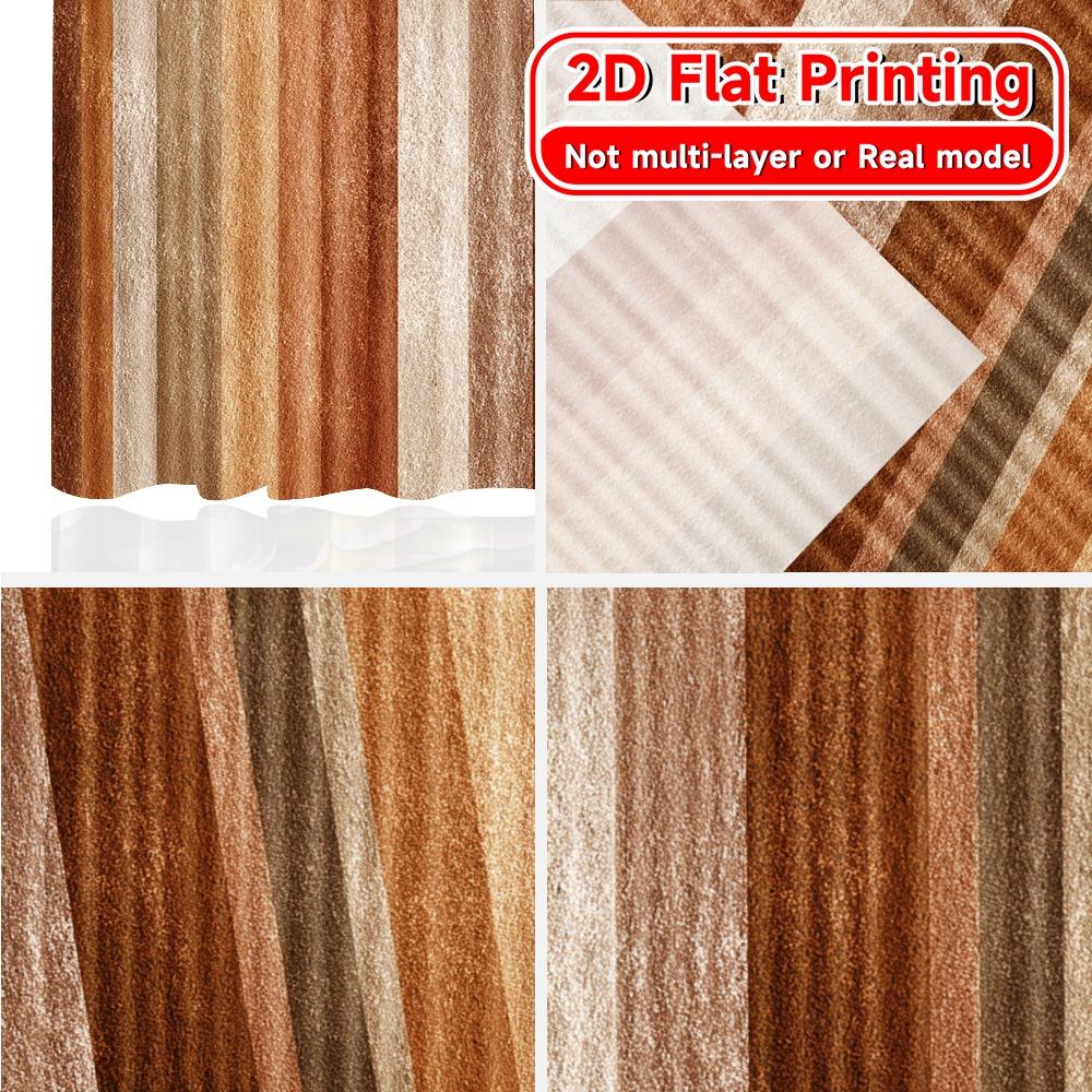 Set Of 2 Flat Printing Curtain Symphony Chic Creative Curtains Polyester Easy Install Decorations Decorative