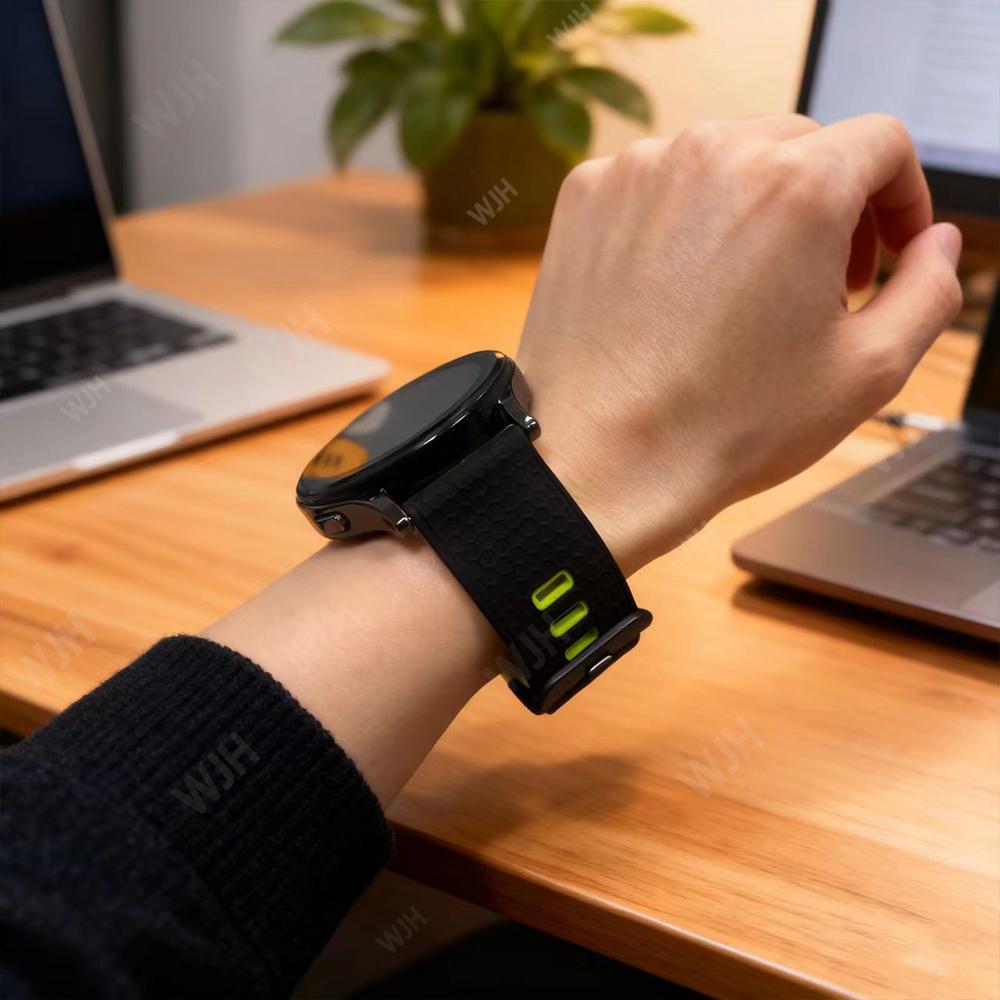 22mm Silicone Soft Strap For AMAZFIT BALANCE2/BIP 5 6 Sports Bracelet Replacement For Mi Watch/For Redmi Watch5 Active Watchband