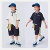 Minibala Boys' Academy Style Soft Breathable Short Sleeve Polo T-shirt